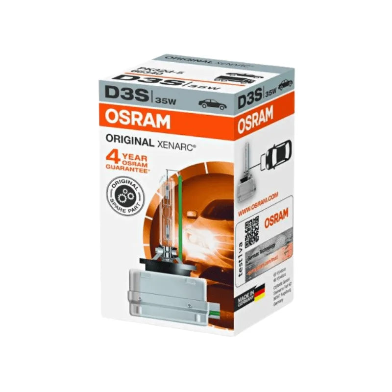 Bec xenon auto pentru far Osram D3S Original Xenarc 66340 4150k