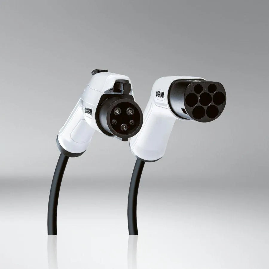 Cablu incarcare masina electrica batterycharge 5pin 1phase 32a 7.2kw type 2 to type 1 osram