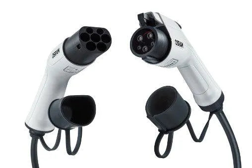 Cablu incarcare masina electrica batterycharge 5pin 1phase 32a 7.2kw type 2 to type 1 osram