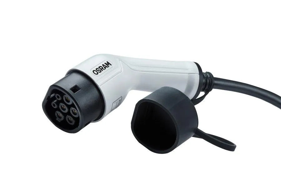 Cablu incarcare masina electrica batterycharge 7pin 1phase 32a 7.2kw type 2 to type 2 osram