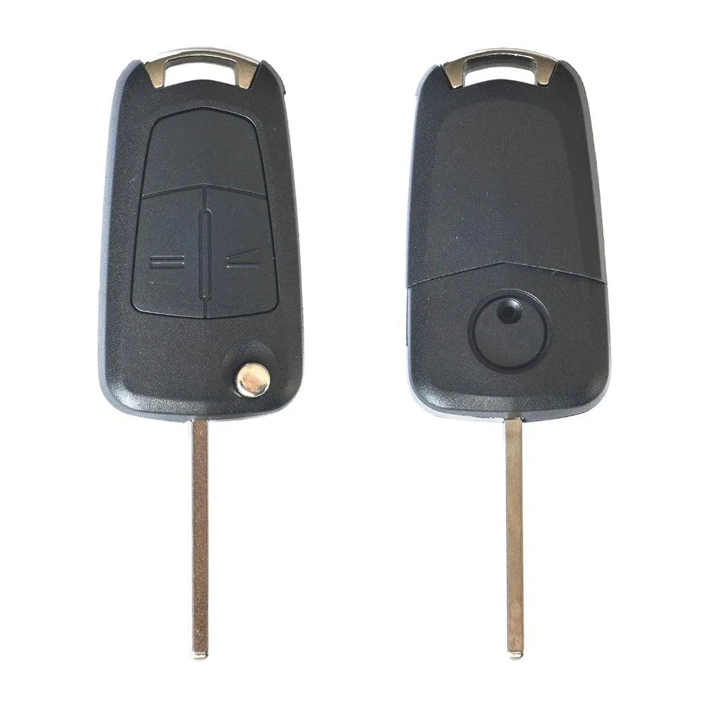 Carcasa cheie contact pentru opel astra / corsa / tigra / vectra, 2 butoane, cu cheie