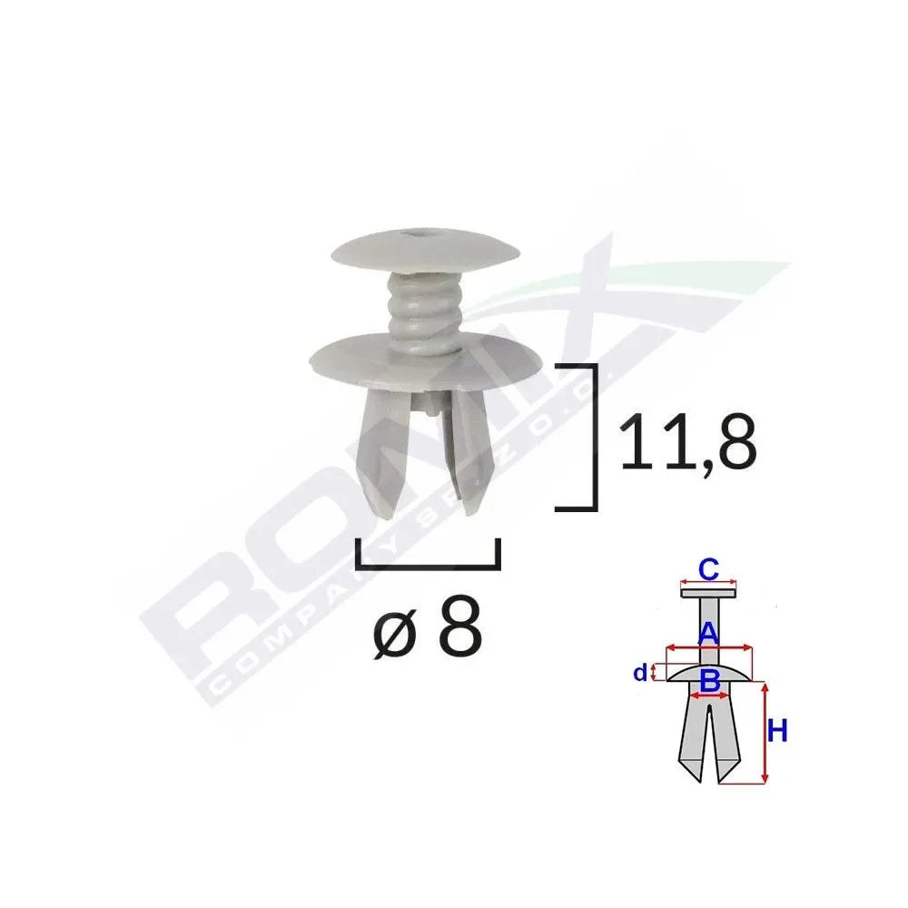 clips-fixare-pentru-vw-8x11-8mm-gri-set-10-buc-2
