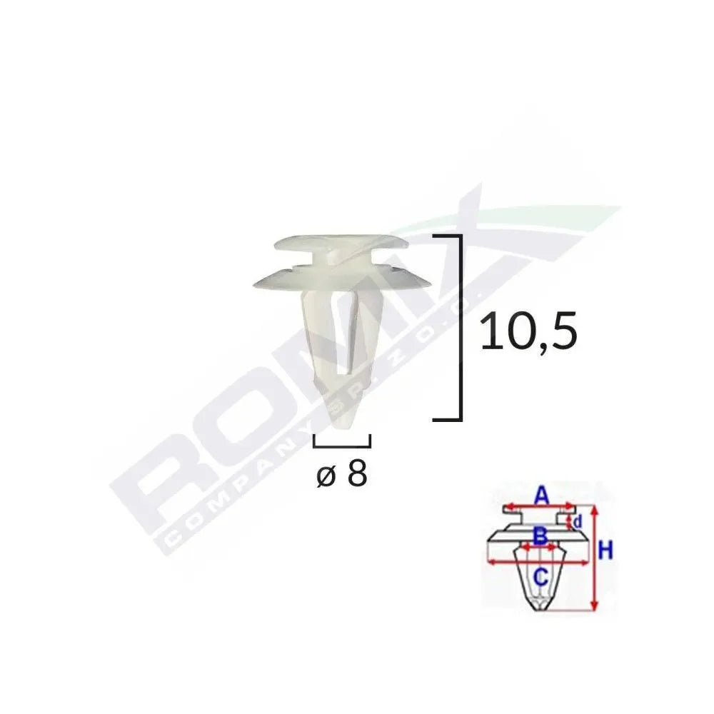 clips-tapiterie-pentru-fiataudi-8x10-5mm-alb-set-10-buc-2