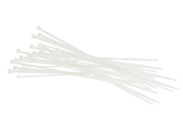 Coliere nylon albe 4.8*160 mm set 100 buc