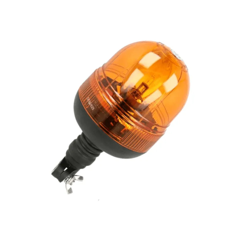 Girofar portocaliu cu bec H1 si montare pe tija marca TruckLight 12v / 24v