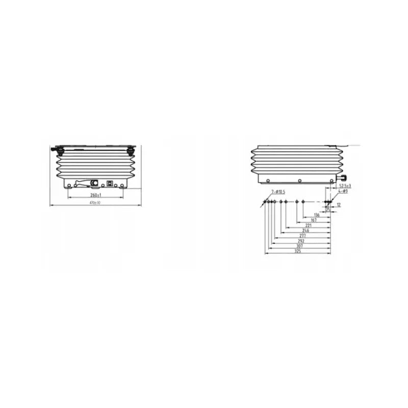 Scaun din material textil negru pentru tractor cu reglaj mecanic