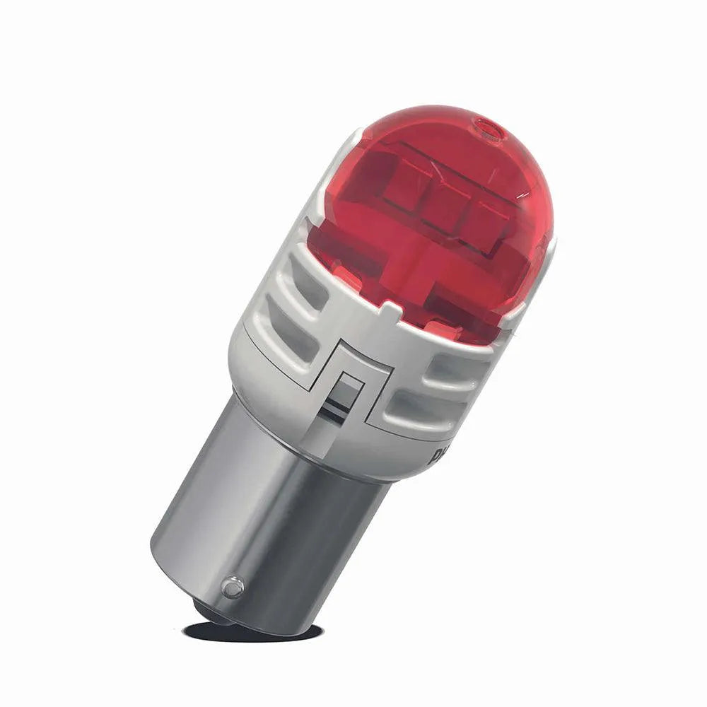 Set 2 becuri auxiliare cu led 12v p21w ultinon pro6000si red philips
