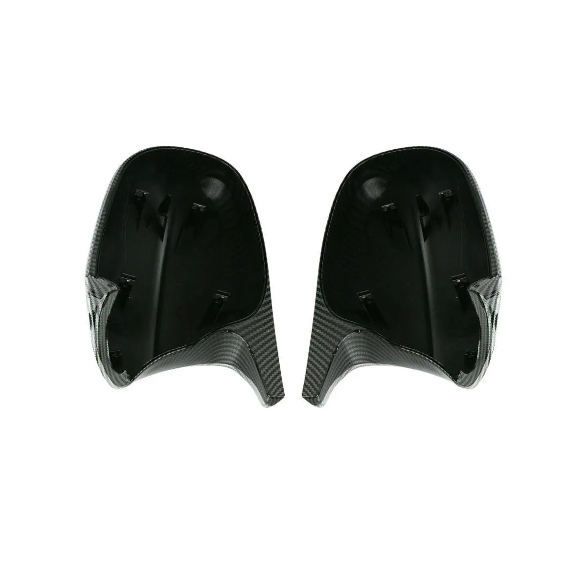 Set 2 capace oglinda cu carbon tip Batman BMW seria 3 E90 E91 E92 LCI