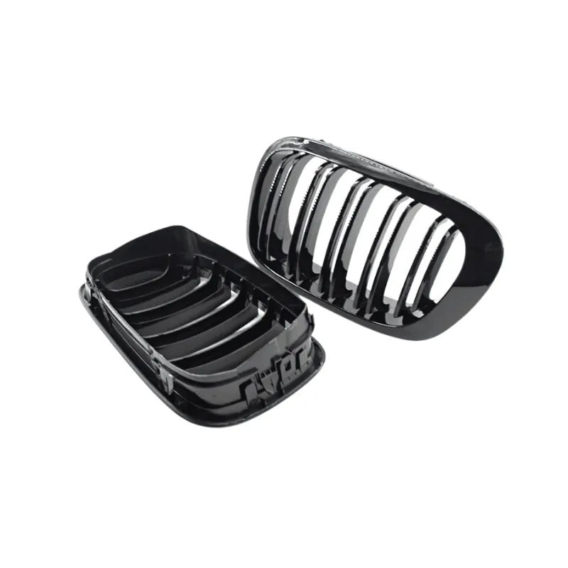 Set 2 grile capota negru lucios BMW seria 3 E46 2 portiere (02-06)