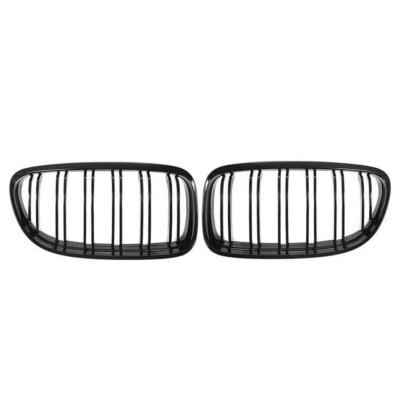 Set 2 grile capota pentru BMW seria 3 e90 e91 LCI (09-11) negru lucios