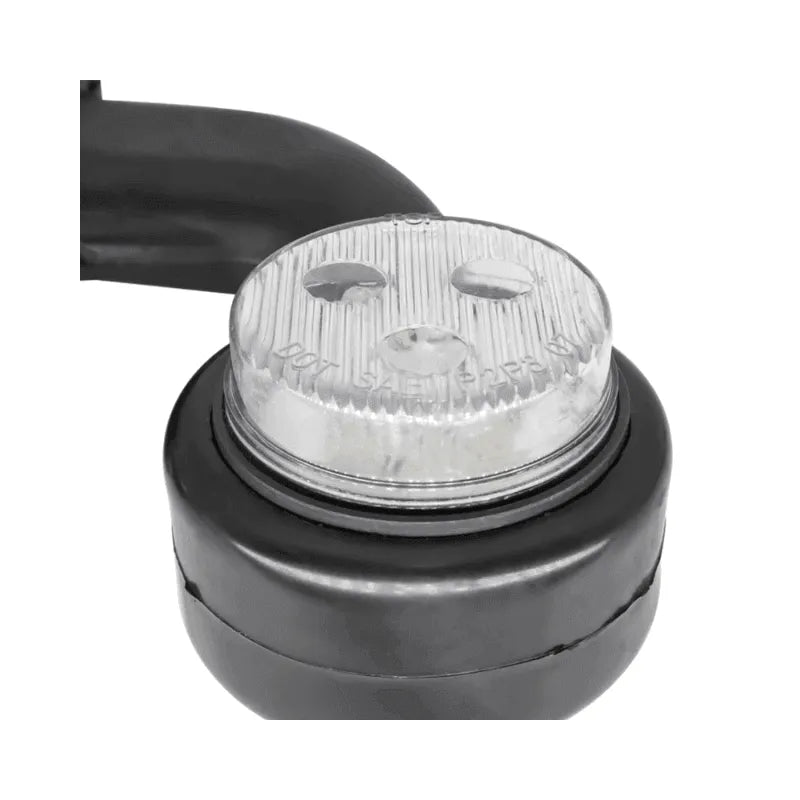 Set 2 lampi led gabarit stg dr 12v 24v cornite cu brat curbat