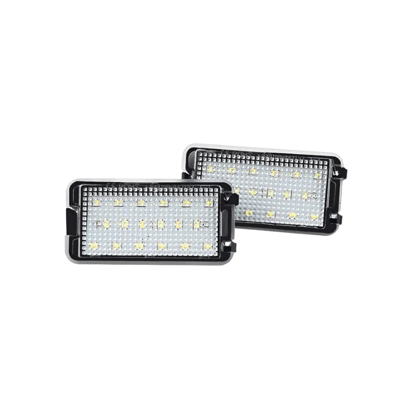 Set 2 lampi numar led 6000k alb-rece Seat Altea Arosa Cordoba Ibiza