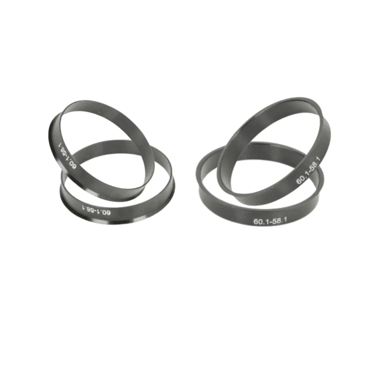 Set 4 inele centrare din ABS 60.1X58.1 mm pentru jante aliaj