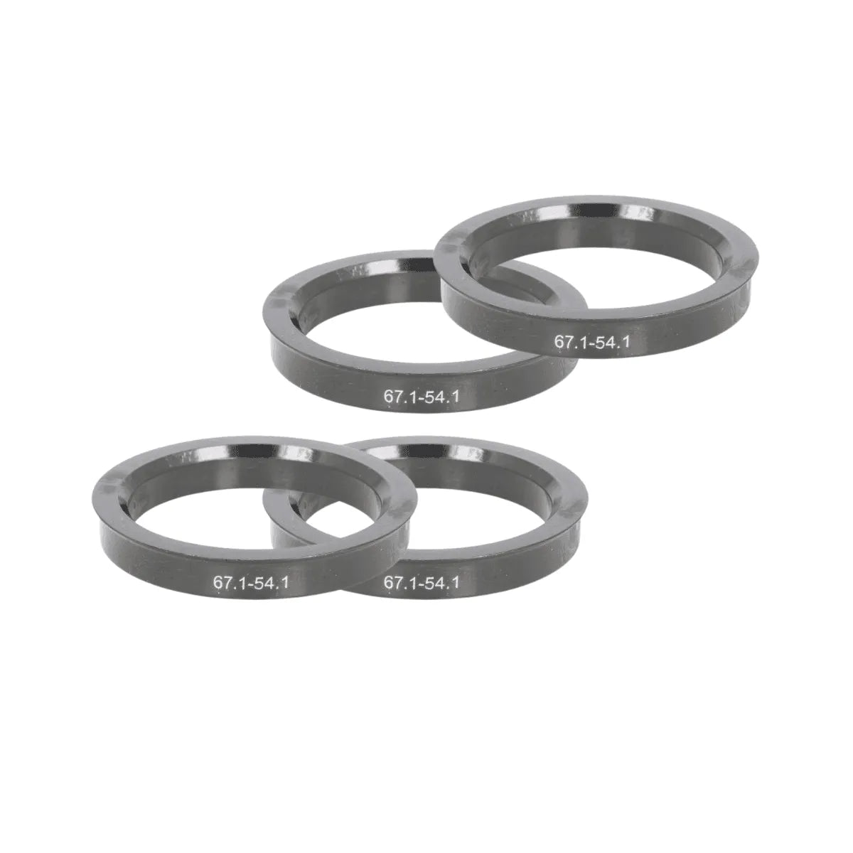 Set 4 inele centrare din ABS 67.1X54.1 mm pentru jante aliaj