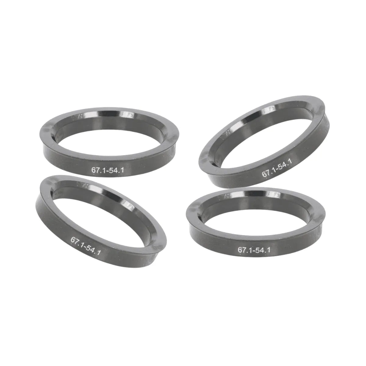 Set 4 inele centrare din ABS 67.1X54.1 mm pentru jante aliaj