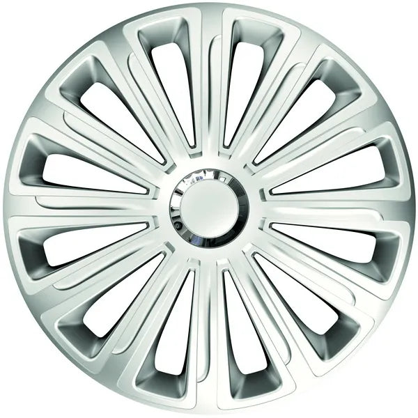 Set capace roti 14` cu inel cromat trend