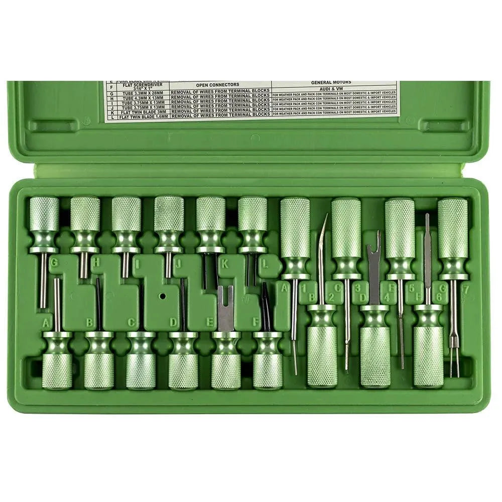 Set de 19 exractoare de papuci electrici jbm