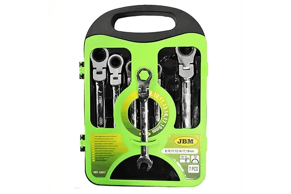 set-de-7-chei-combinate-cu-clichet-si-cap-rotativ-jbm-1