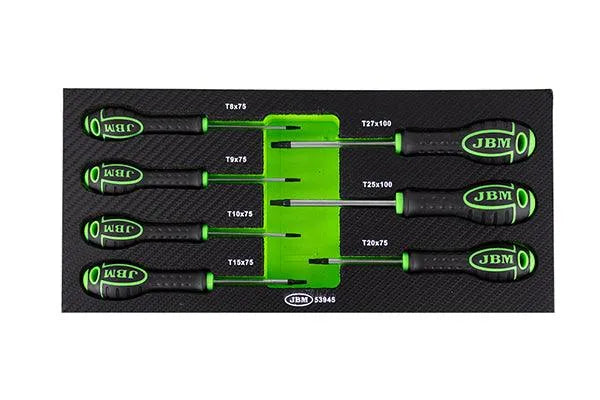 Set de 7 surubelnite torx jbm
