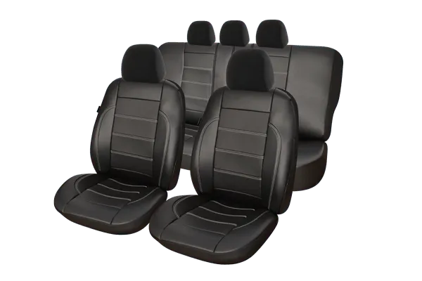 Set huse scaun exclusive leather king