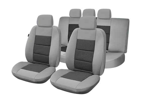 Set huse scaun premium lux gri umb4