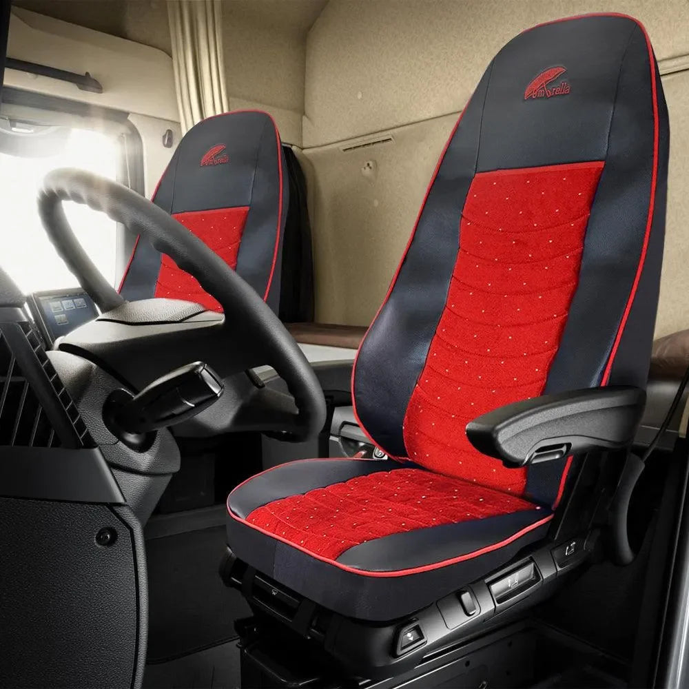 set-huse-scaun-truck-umbrella-pentru-volvo-euro-5-piele-ecologica-neagra-velvet-rosu-3