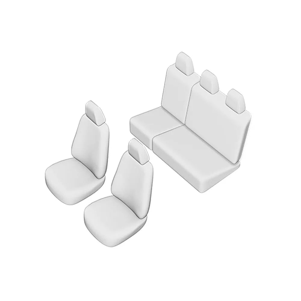 Set huse scaun umbrella pentru volkswagen caddy 2004-2011 (bancheta fractionata)