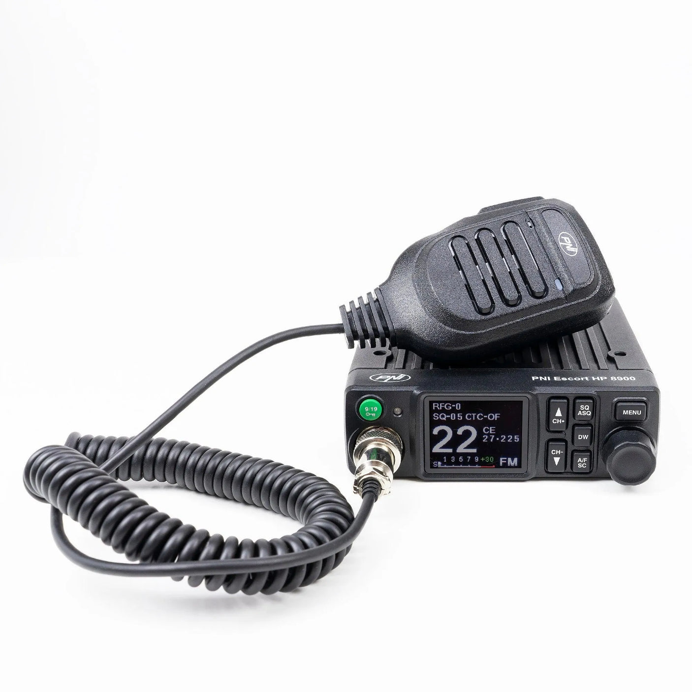 Statie radio cb pni escort hp 8900 asq, 12v/24v, rf gain, roger beep, ctcss-dcs, dual watch am/fm
