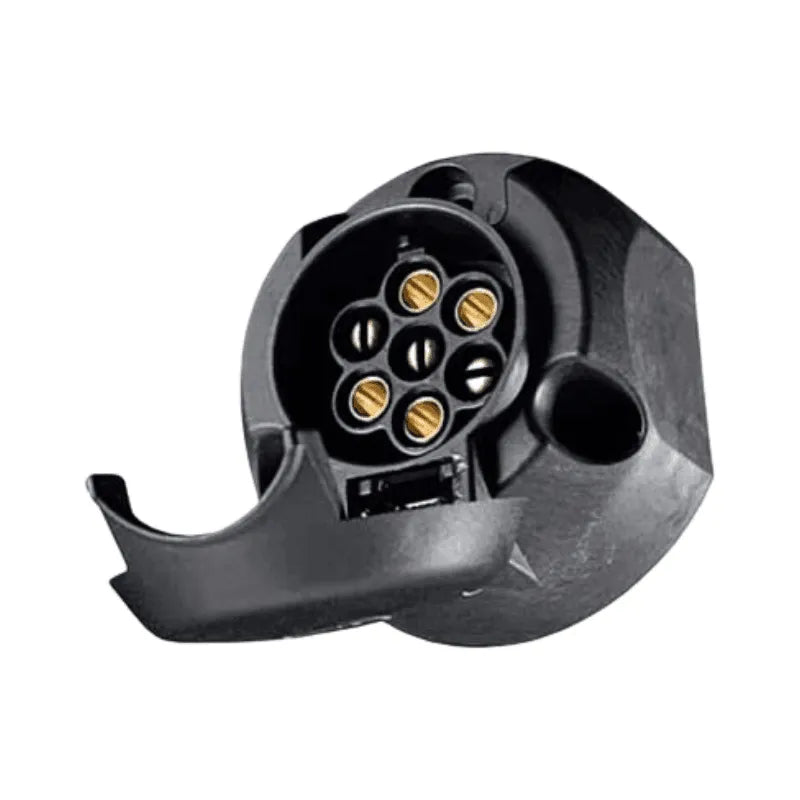 Stecker priza remorca impermeabila marca Bosal din plastic cu 7 pini tip mama universal pentru carlig remorcare 023-384