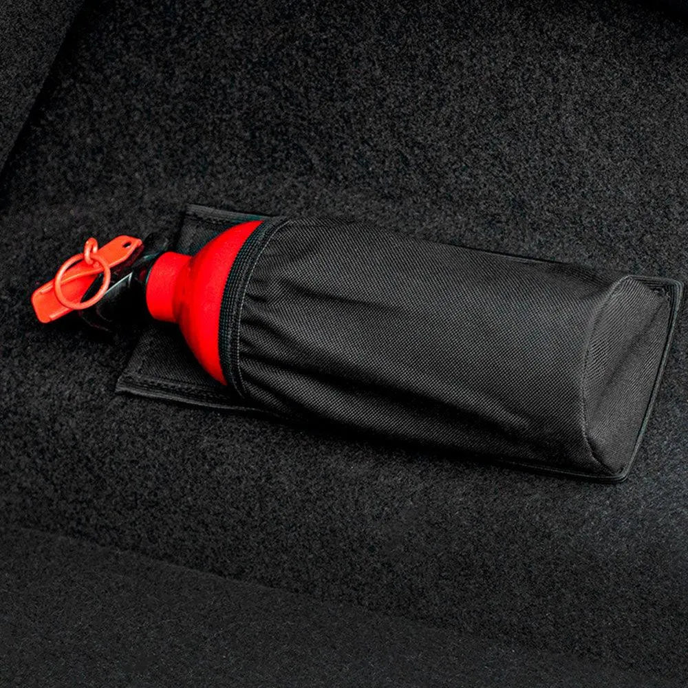 Suport prindere portbagaj pentru stingator negru