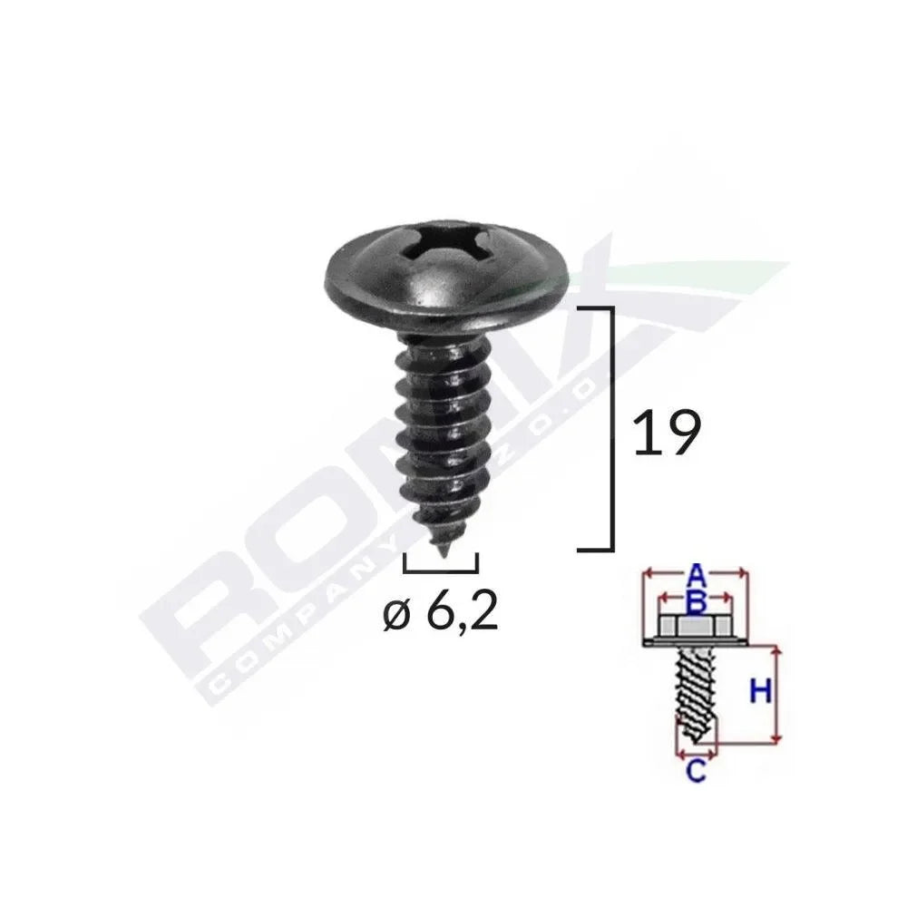 surub-cu-cap-incrucisat-diametru-6-2mm-lungime-19mm-set-10-buc-1