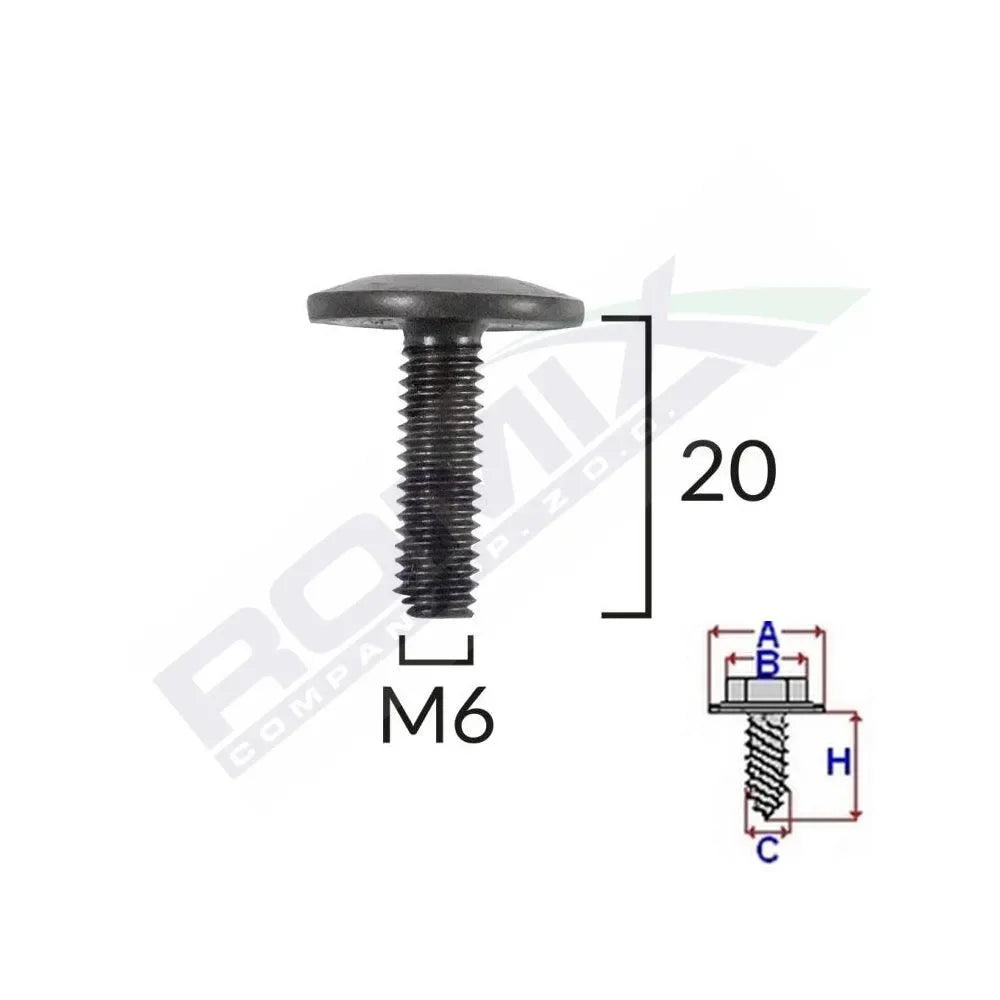 surub-fixare-bara-protectie-m6-pentru-vwpeugeotcitroen-set-5-buc-2