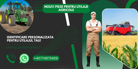 La Razvan Garage, identificam piese agricole pentru tractor si combina! Contactati-ne pentru oferta personalizata!