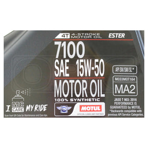Ulei motor Motul 7100 15W50 4T 4L 104299