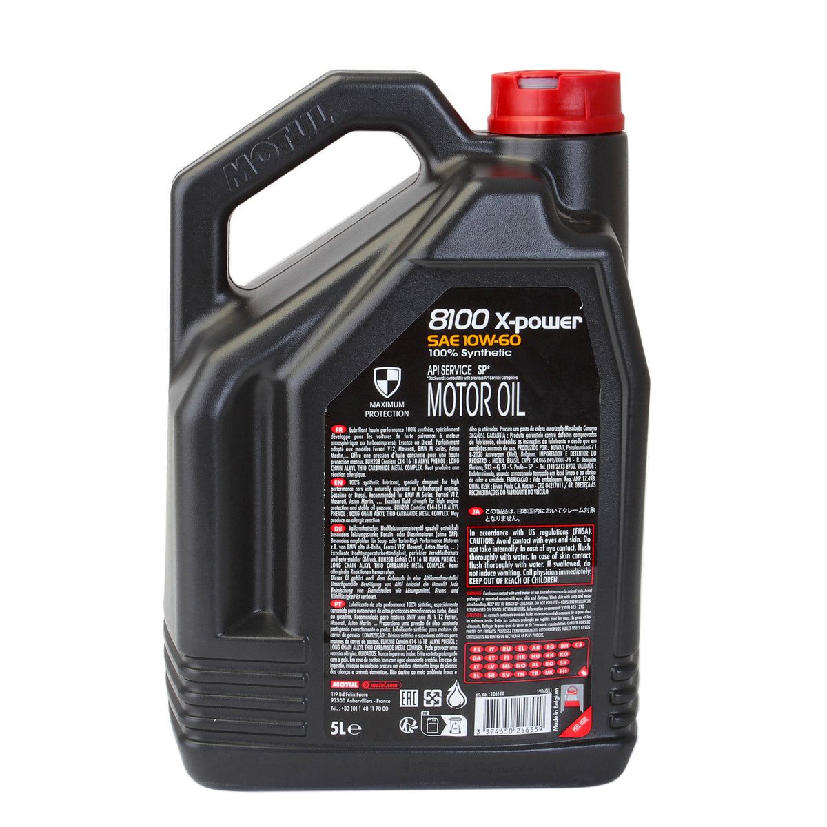 Ulei motor Motul 8100 X-POWER 10W60 5L 106144 – imagine 3