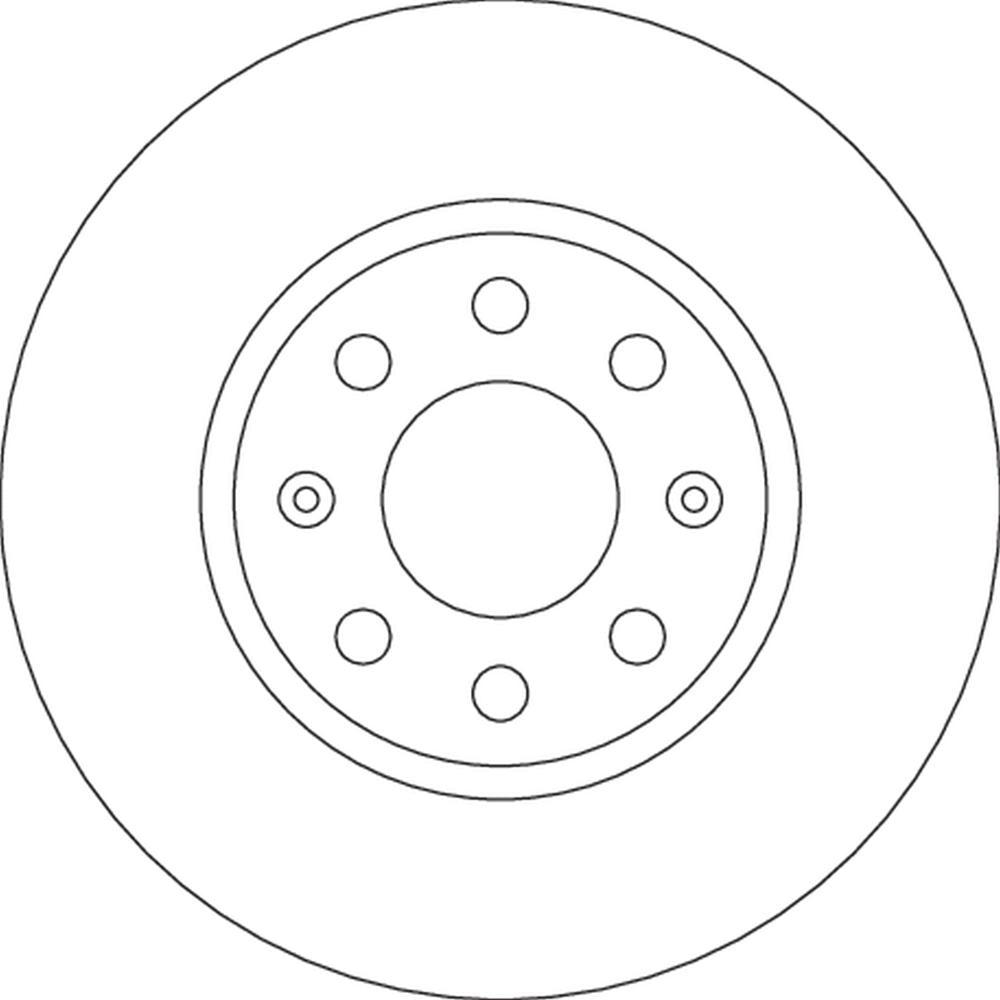 Disc frana fata TRW DF4796