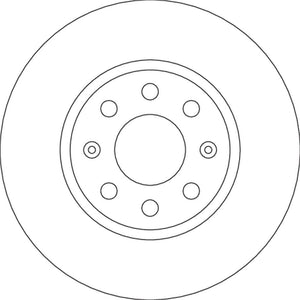 Disc frana fata TRW DF4796
