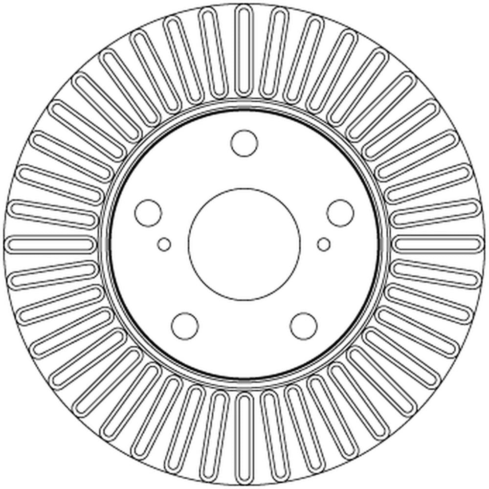 Disc frana fata TRW DF4808