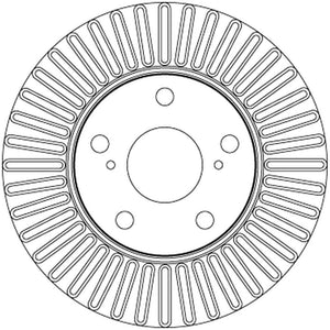Disc frana fata TRW DF4808
