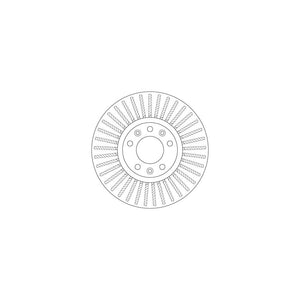 Disc frana fata - ps TRW DF6419