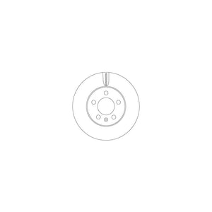 Disc frana fata TRW DF6584