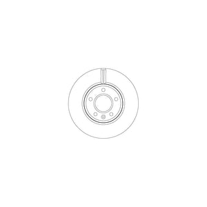 Disc frana fata TRW DF7923