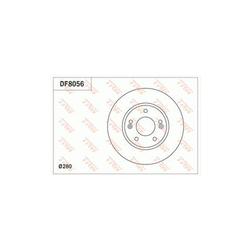 Disc frana fata TRW DF8056