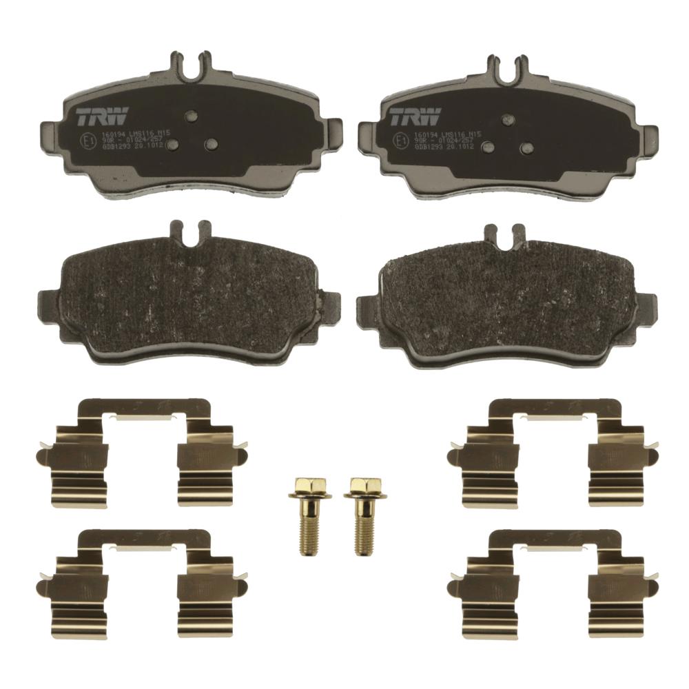 Set placute frana fata TRW GDB1293
