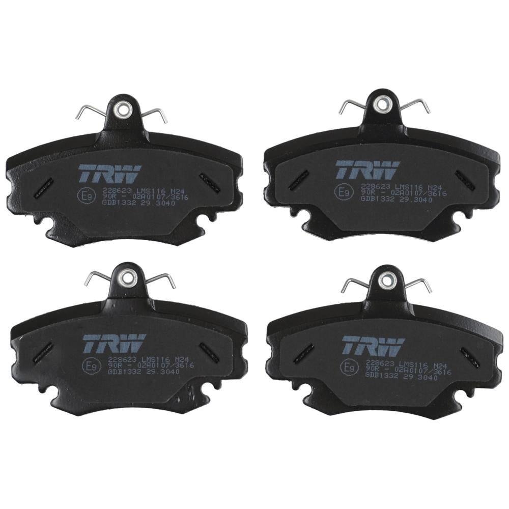 Set placute frana fata TRW GDB1332
