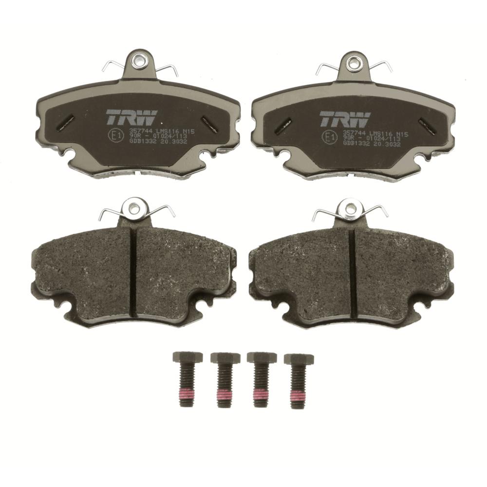 Set placute frana fata TRW GDB1332