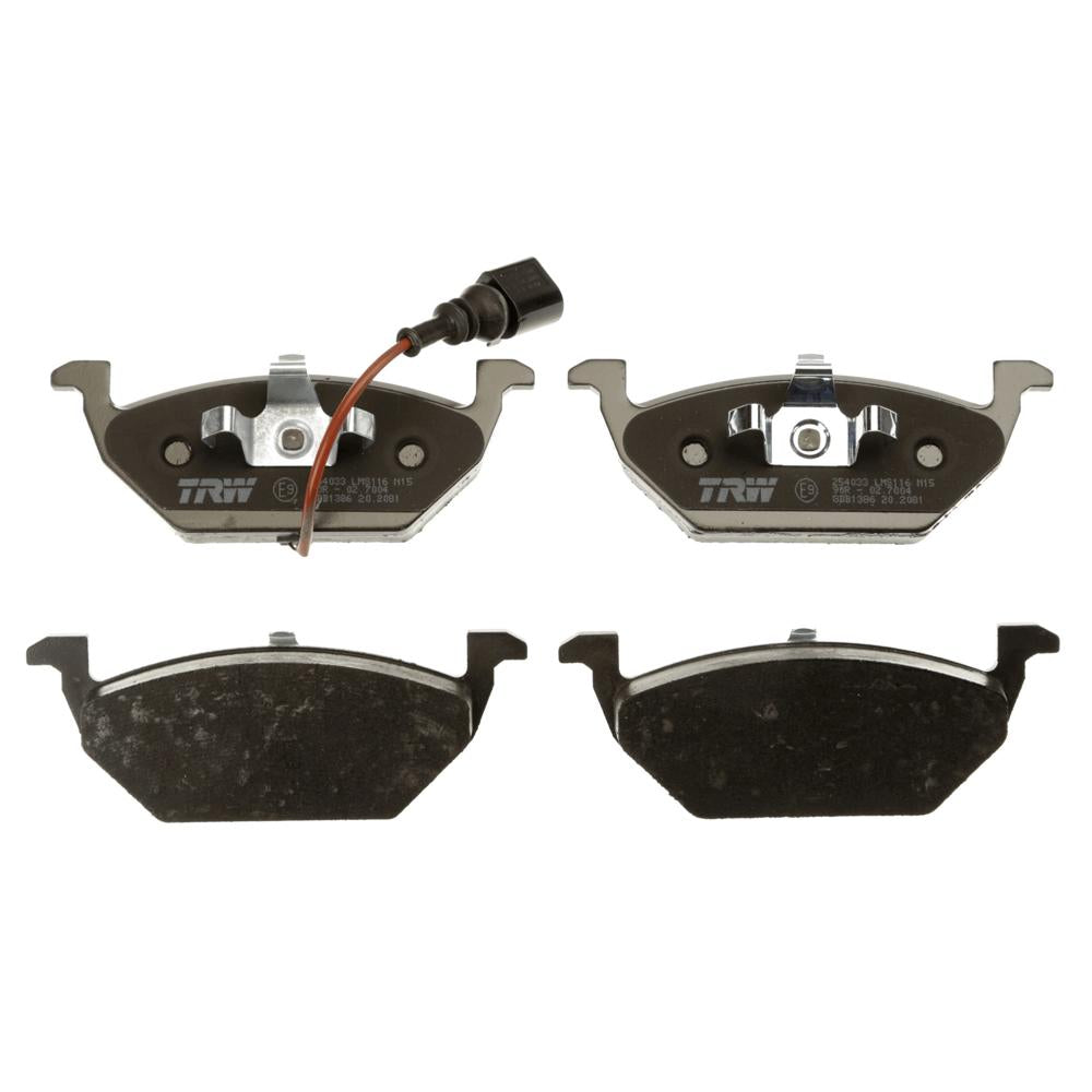 Set placute frana fata TRW GDB1386