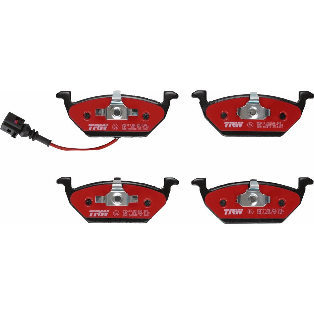 Set placute frana fata TRW GDB1386DTE