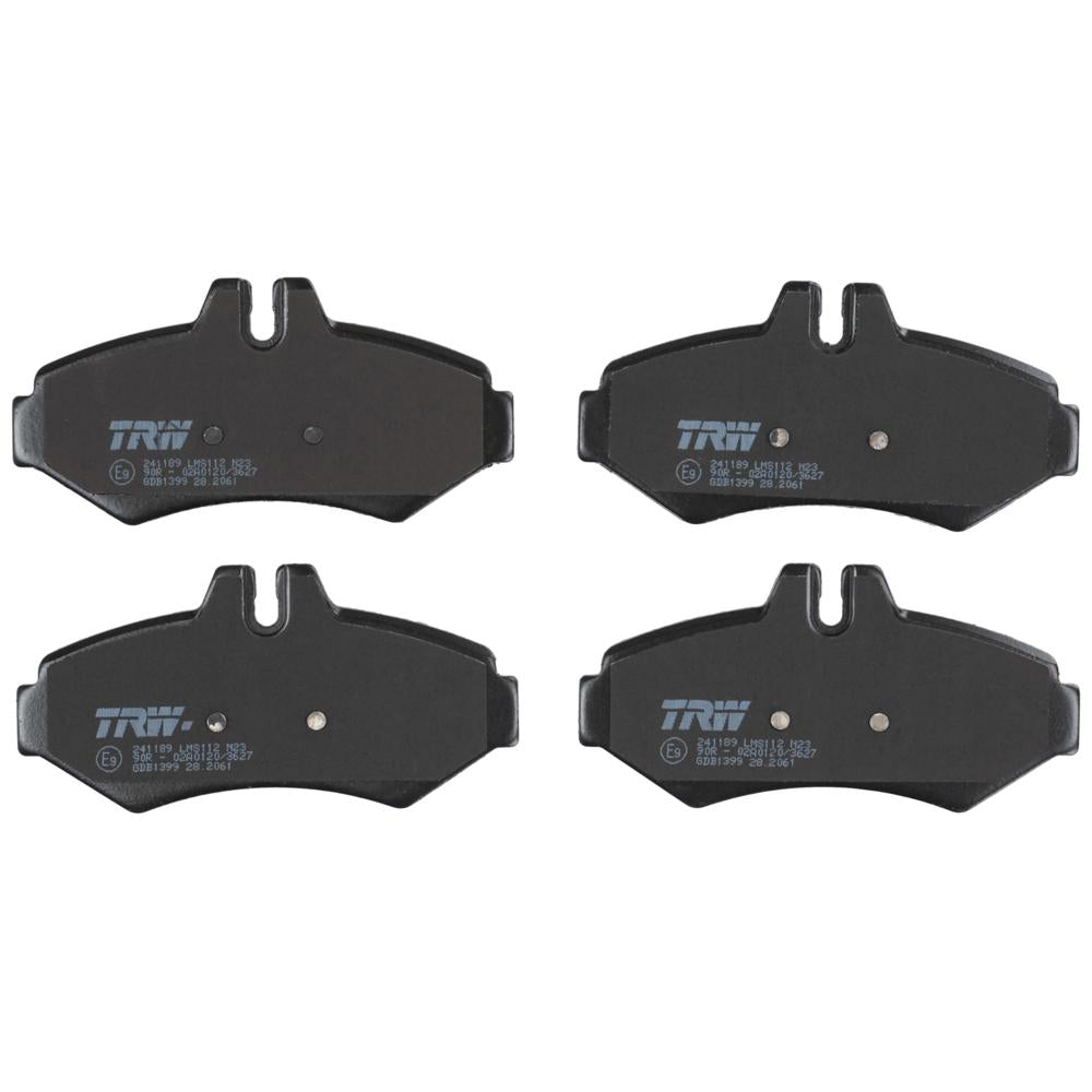 Set placute frana spate TRW GDB1399