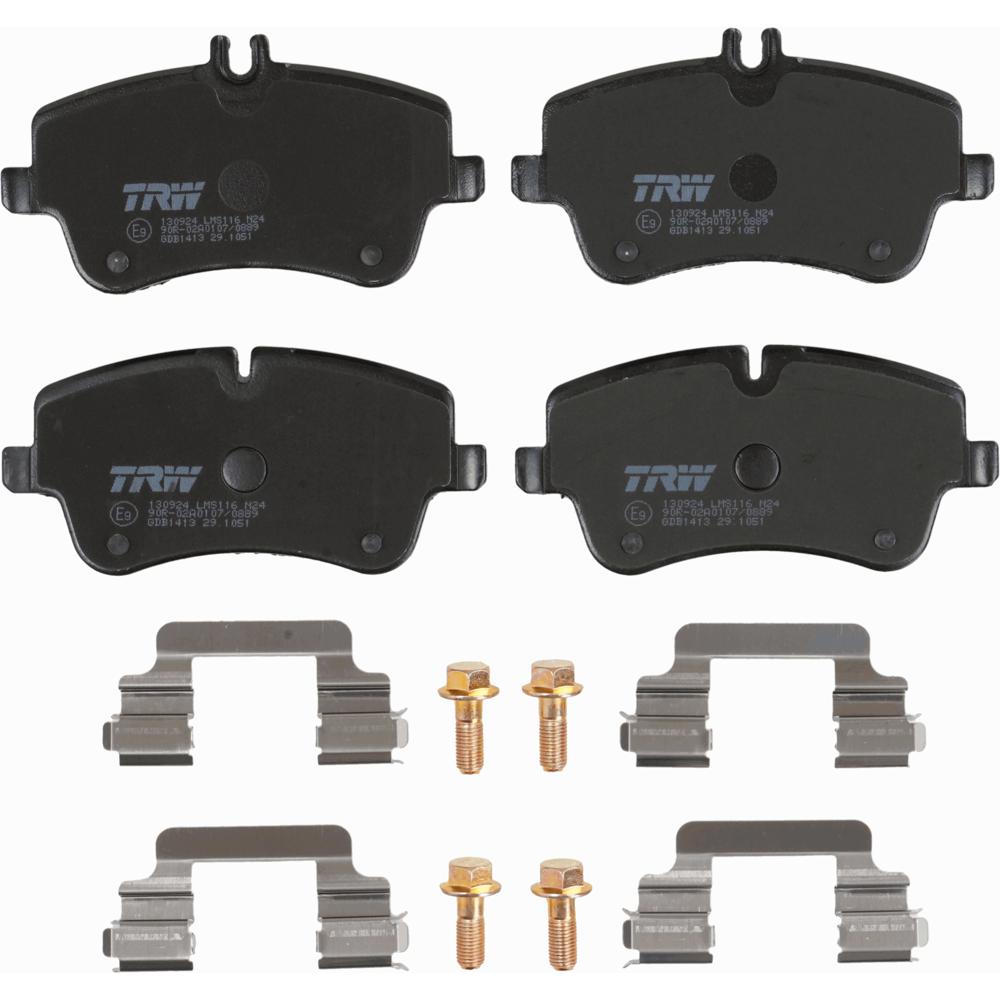 Set placute frana fata TRW GDB1413